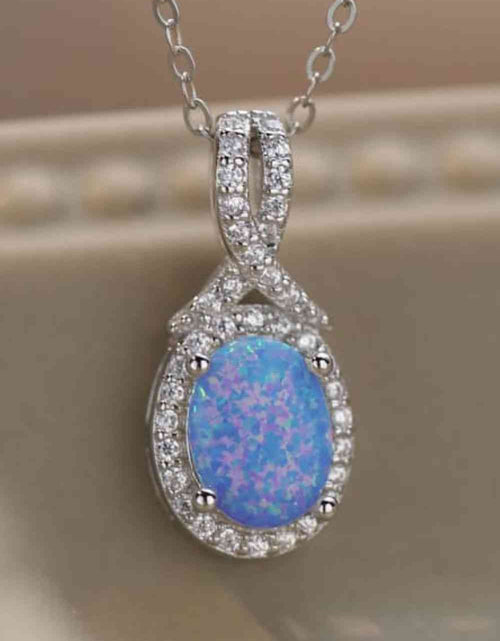 Load image into Gallery viewer, Feeling My Best Opal Pendant Necklace
