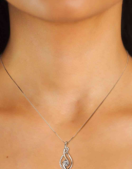 Load image into Gallery viewer, Moissanite 925 Sterling Silver Necklace
