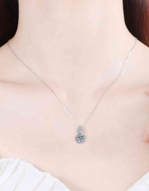 Load image into Gallery viewer, 1 Carat Moissanite Pendant Necklace
