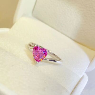 Load image into Gallery viewer, 1 Carat Moissanite 925 Sterling Silver Ring
