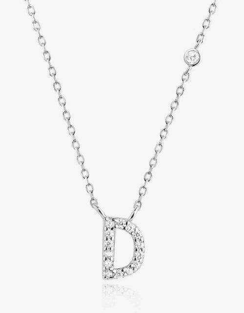 Load image into Gallery viewer, A To F Zircon 925 Sterling Silver Necklace
