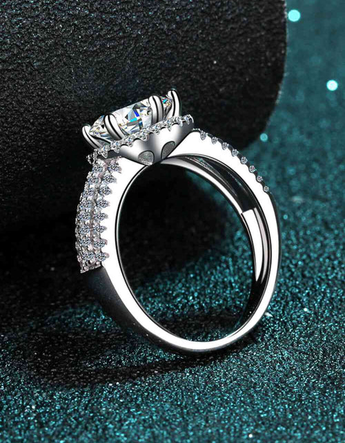 Load image into Gallery viewer, Sterling Silver Moissanite Ring
