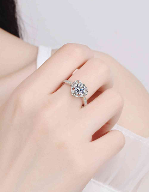 Load image into Gallery viewer, Moissanite Heart Ring
