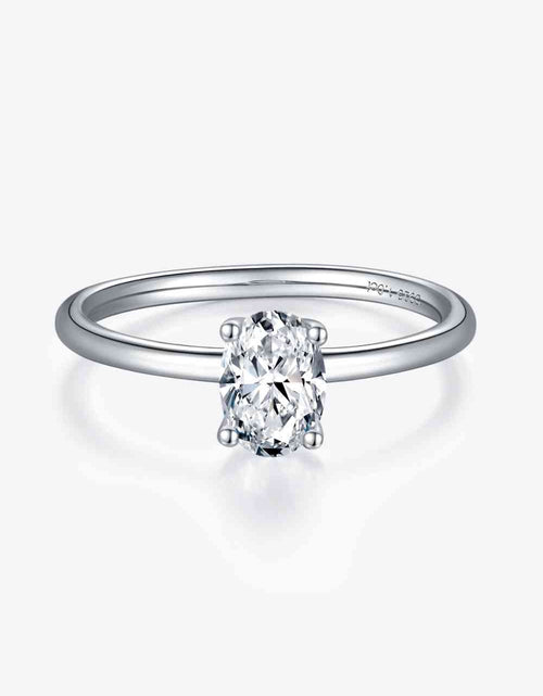 Load image into Gallery viewer, 1 Carat Moissanite 925 Sterling Silver Solitaire Ring
