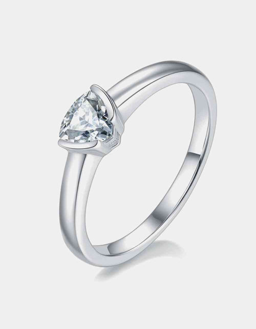 Load image into Gallery viewer, Moissanite 925 Sterling Silver Solitaire Ring
