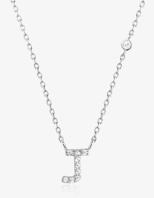 Load image into Gallery viewer, G To K Zircon 925 Sterling Silver Necklace
