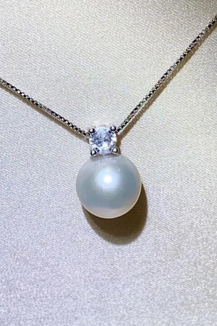 Load image into Gallery viewer, Freshwater Pearl 925 Sterling Silver Necklace
