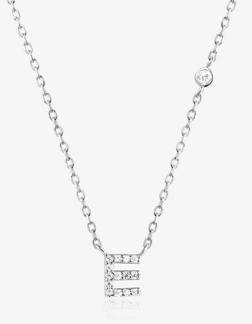 Load image into Gallery viewer, A To F Zircon 925 Sterling Silver Necklace
