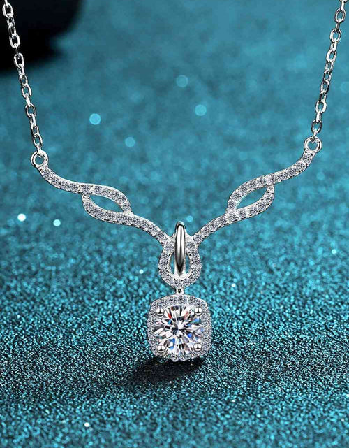 Load image into Gallery viewer, Right On Trend Moissanite Pendant Necklace
