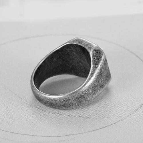 Load image into Gallery viewer, Square Titanium Steel Ring
