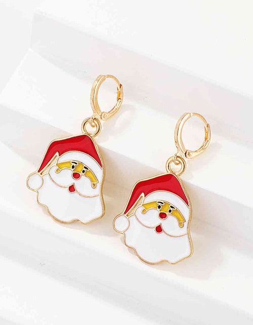 Load image into Gallery viewer, Christmas Theme Alloy Earrings
