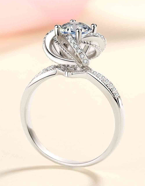 Load image into Gallery viewer, 1 Carat Moissanite 925 Sterling Silver Ring
