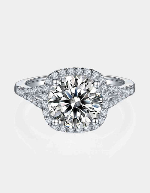 Load image into Gallery viewer, 3 Carat Moissanite Halo Ring
