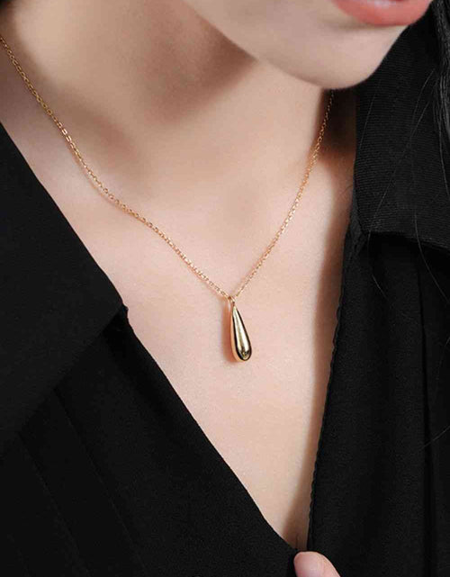 Load image into Gallery viewer, 18K Gold-Plated Pendant Necklace
