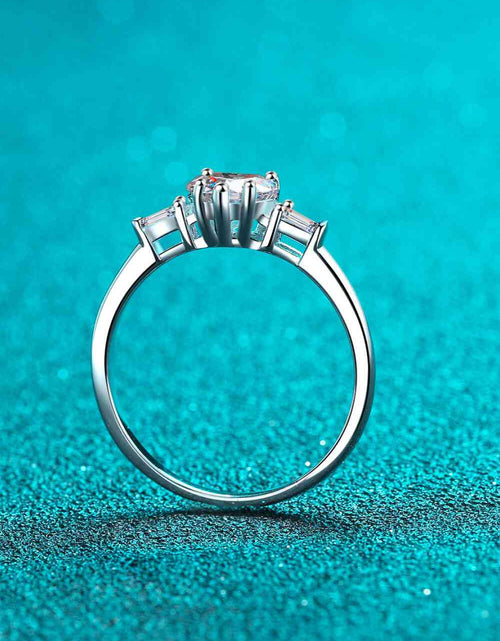 Load image into Gallery viewer, 1.2 Carat Moissanite Heart Ring
