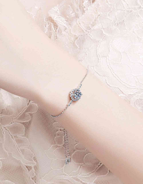 Load image into Gallery viewer, 1 Carat Moissanite Chain Bracelet
