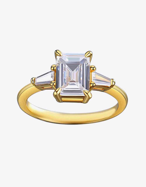 Load image into Gallery viewer, 2 Carat Moissanite Rectangle Ring
