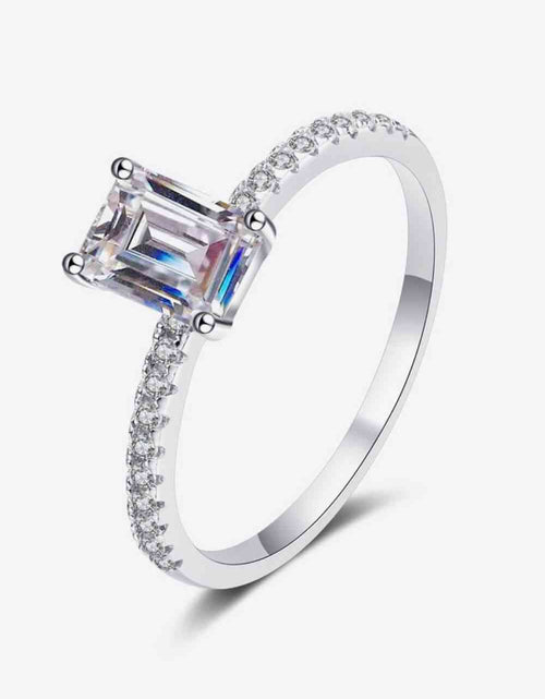 Load image into Gallery viewer, 925 Sterling Silver Ring with Moissanite
