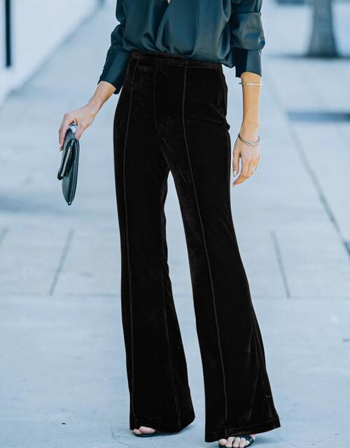 Load image into Gallery viewer, High Waist Flare Pants
