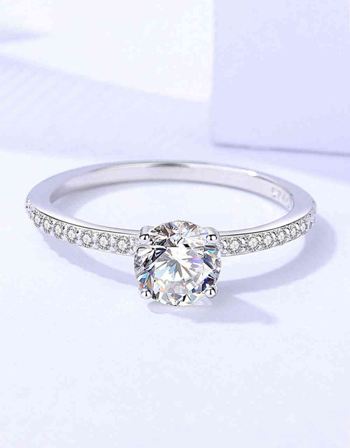 Load image into Gallery viewer, Moissanite 2-Piece 925 Sterling Silver Ring
