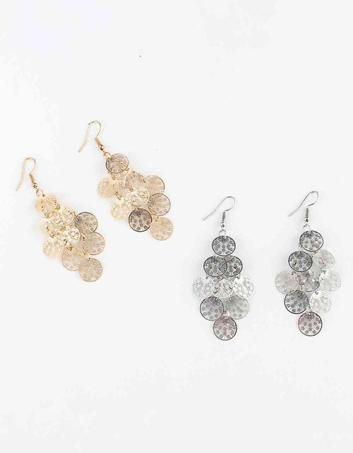 Load image into Gallery viewer, Alloy Dangle Earrings
