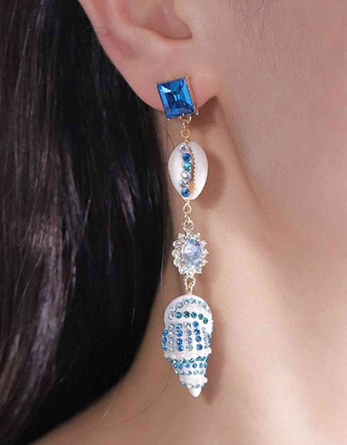 Load image into Gallery viewer, 5-Pair Wholesale Better Love Next Time Conch Drop Earrings
