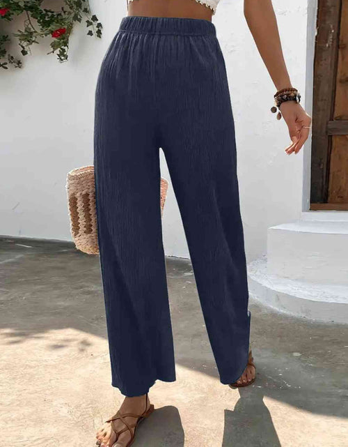 Load image into Gallery viewer, Full Size High Waist Wide Leg Pants
