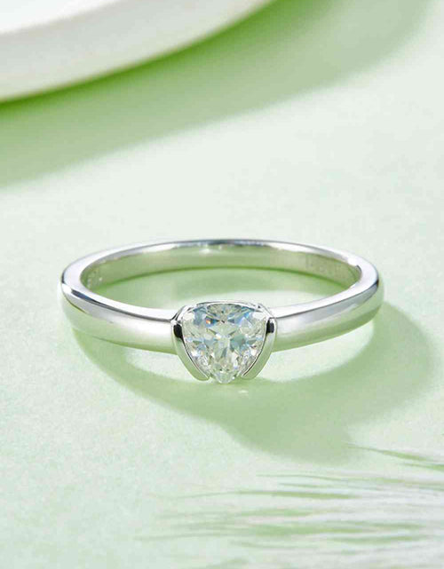 Load image into Gallery viewer, Moissanite 925 Sterling Silver Solitaire Ring
