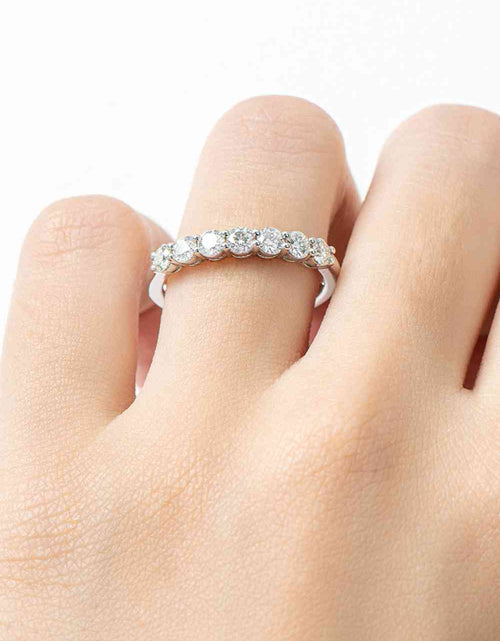 Load image into Gallery viewer, Can&#39;t Stop Your Shine Moissanite Platinum-Plated Ring
