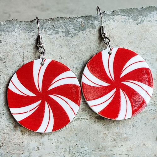 Load image into Gallery viewer, Christmas Themed Acrylic Dangle Earrings
