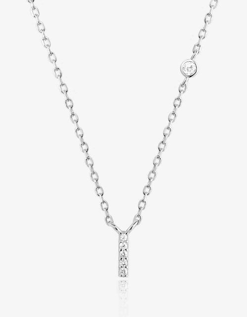 Load image into Gallery viewer, G To K Zircon 925 Sterling Silver Necklace
