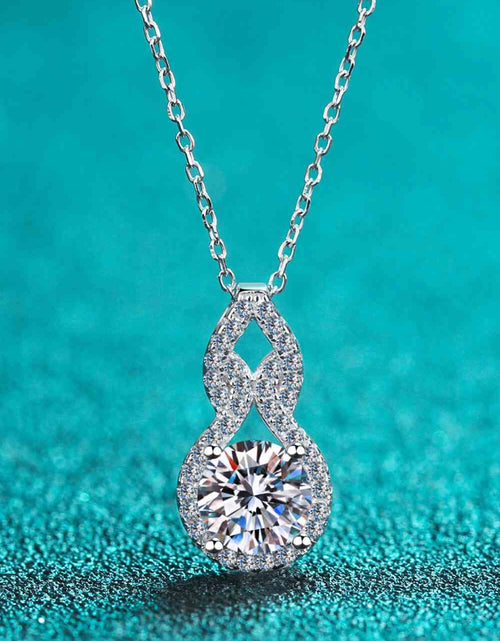 Load image into Gallery viewer, 1 Carat Moissanite Pendant Necklace
