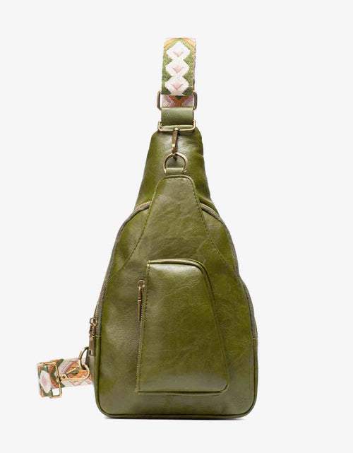 Load image into Gallery viewer, All The Feels PU Leather Sling Bag
