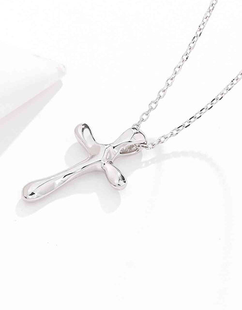 Load image into Gallery viewer, Cross Pendant 925 Sterling Silver Necklace
