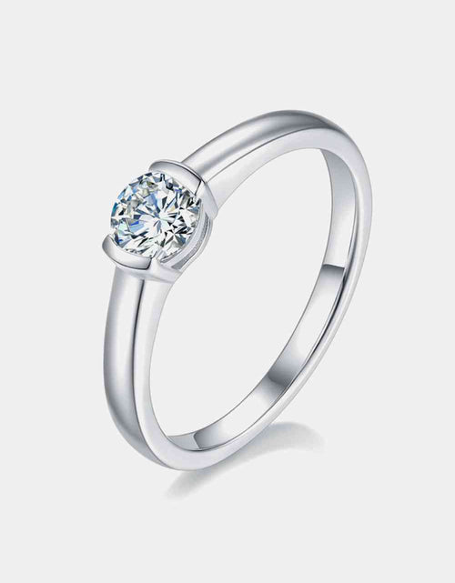 Load image into Gallery viewer, Moissanite 925 Sterling Silver Solitaire Ring
