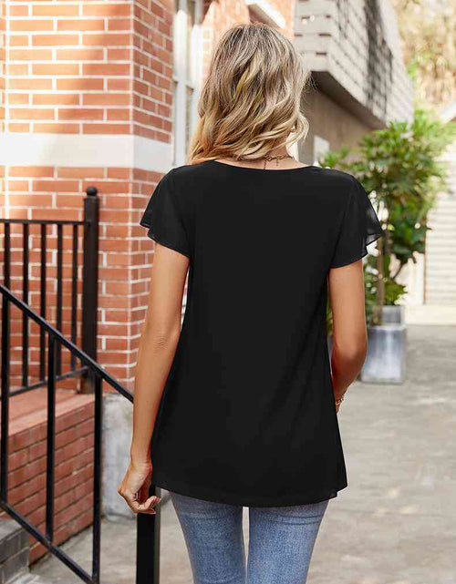 Load image into Gallery viewer, Round Neck Short Sleeve Tee
