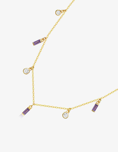 Load image into Gallery viewer, 18K Gold Plated Multi-Charm Chain Necklace
