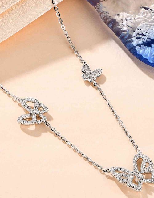 Load image into Gallery viewer, Moissanite Butterfly Shape Necklace
