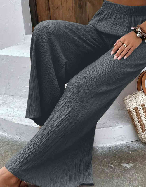 Load image into Gallery viewer, Full Size High Waist Wide Leg Pants
