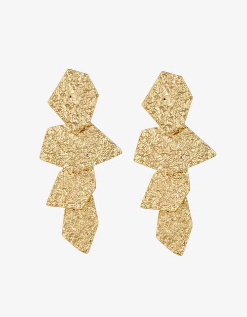 Load image into Gallery viewer, 18K Gold-Plated Irregular Earrings
