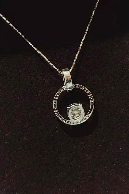 Load image into Gallery viewer, 1 Carat Moissanite 925 Sterling Silver Necklace
