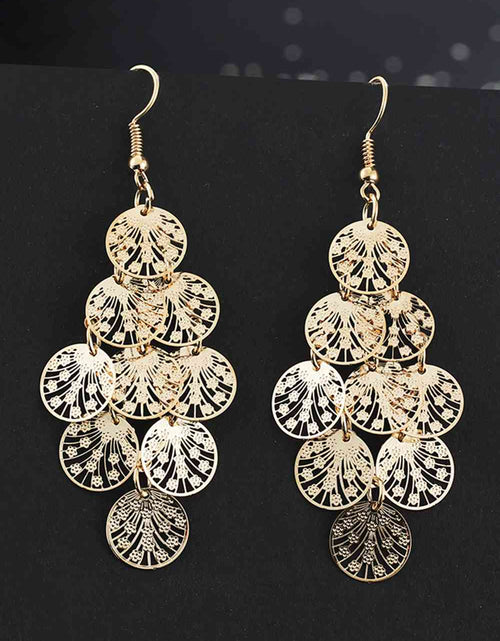 Load image into Gallery viewer, Alloy Dangle Earrings
