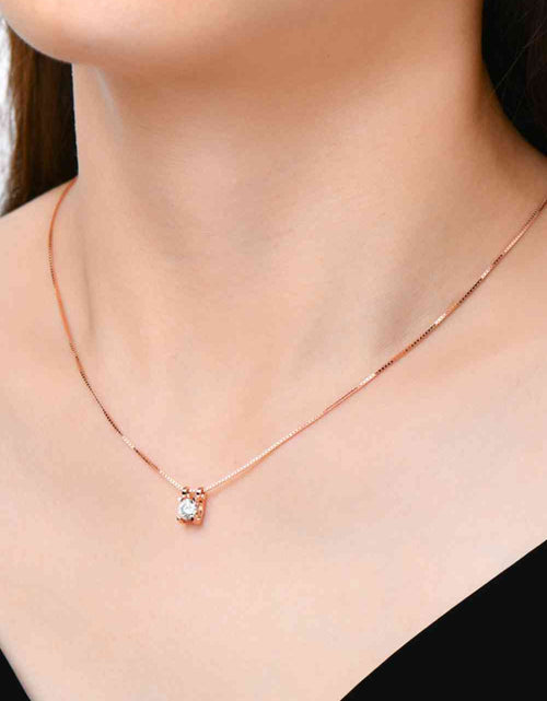 Load image into Gallery viewer, Moissanite 925 Sterling Silver Necklace
