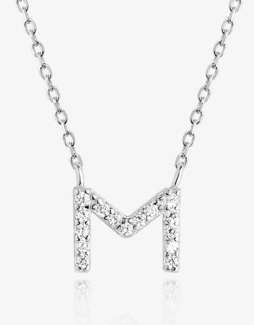 Load image into Gallery viewer, L To P Zircon 925 Sterling Silver Necklace
