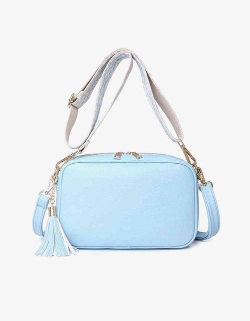 Load image into Gallery viewer, PU Leather Tassel Crossbody Bag
