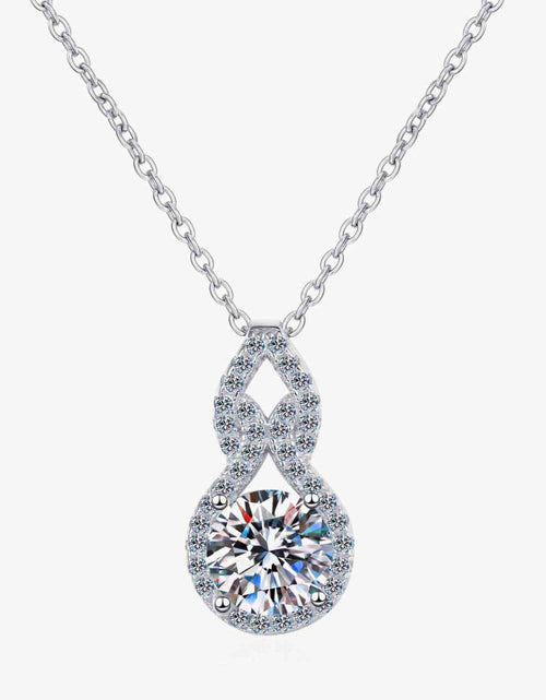 Load image into Gallery viewer, 1 Carat Moissanite Pendant Necklace
