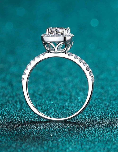 Load image into Gallery viewer, Square Moissanite Ring
