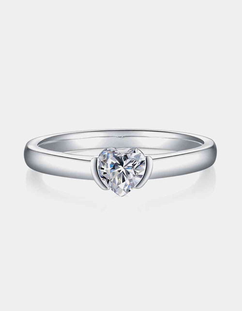 Load image into Gallery viewer, Moissanite 925 Sterling Silver Solitaire Ring
