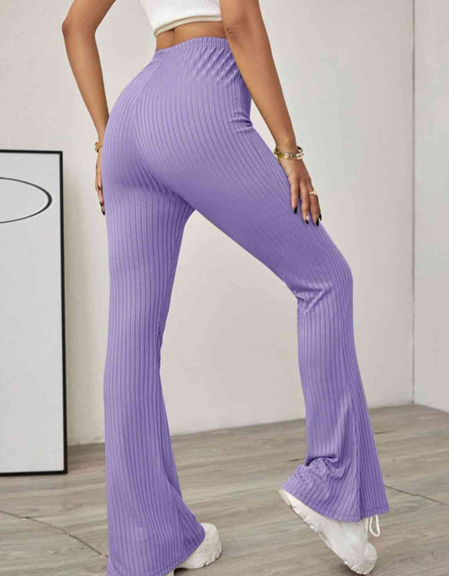 Load image into Gallery viewer, High Waist Flare Leg Pants
