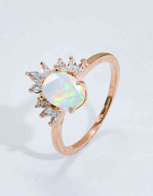 Load image into Gallery viewer, Best Of Me 925 Sterling Silver Opal Ring
